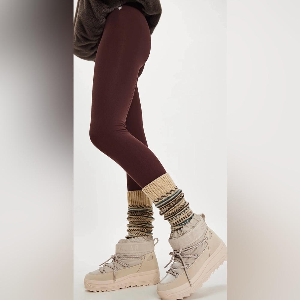 A NEW DAY Faux Fur Winter Boot Shoe Sherpa Chunky‎ Ski Bunny Snow Women NEW 8